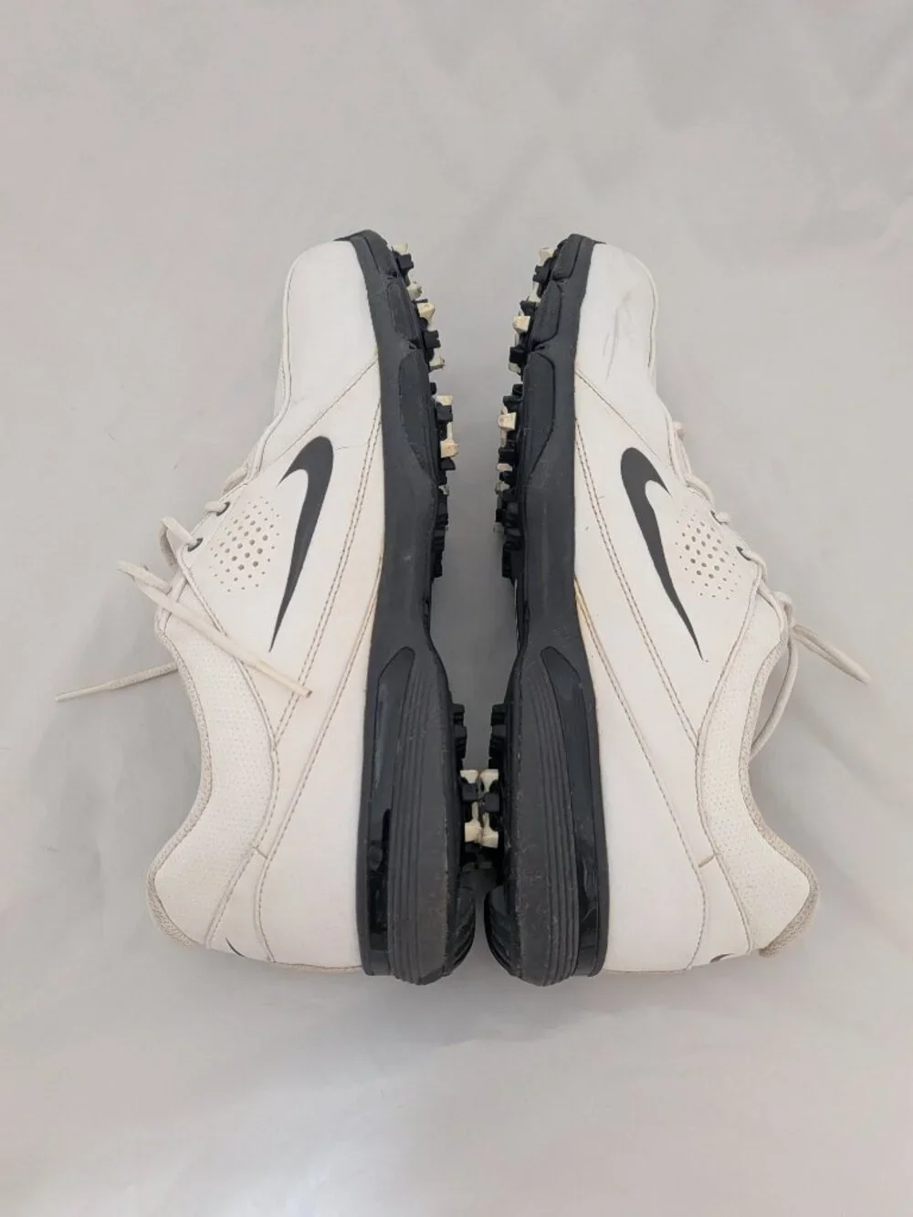 Nike Air Rival III Golf Shoes Cleats Spikes Men Sz  11 W White